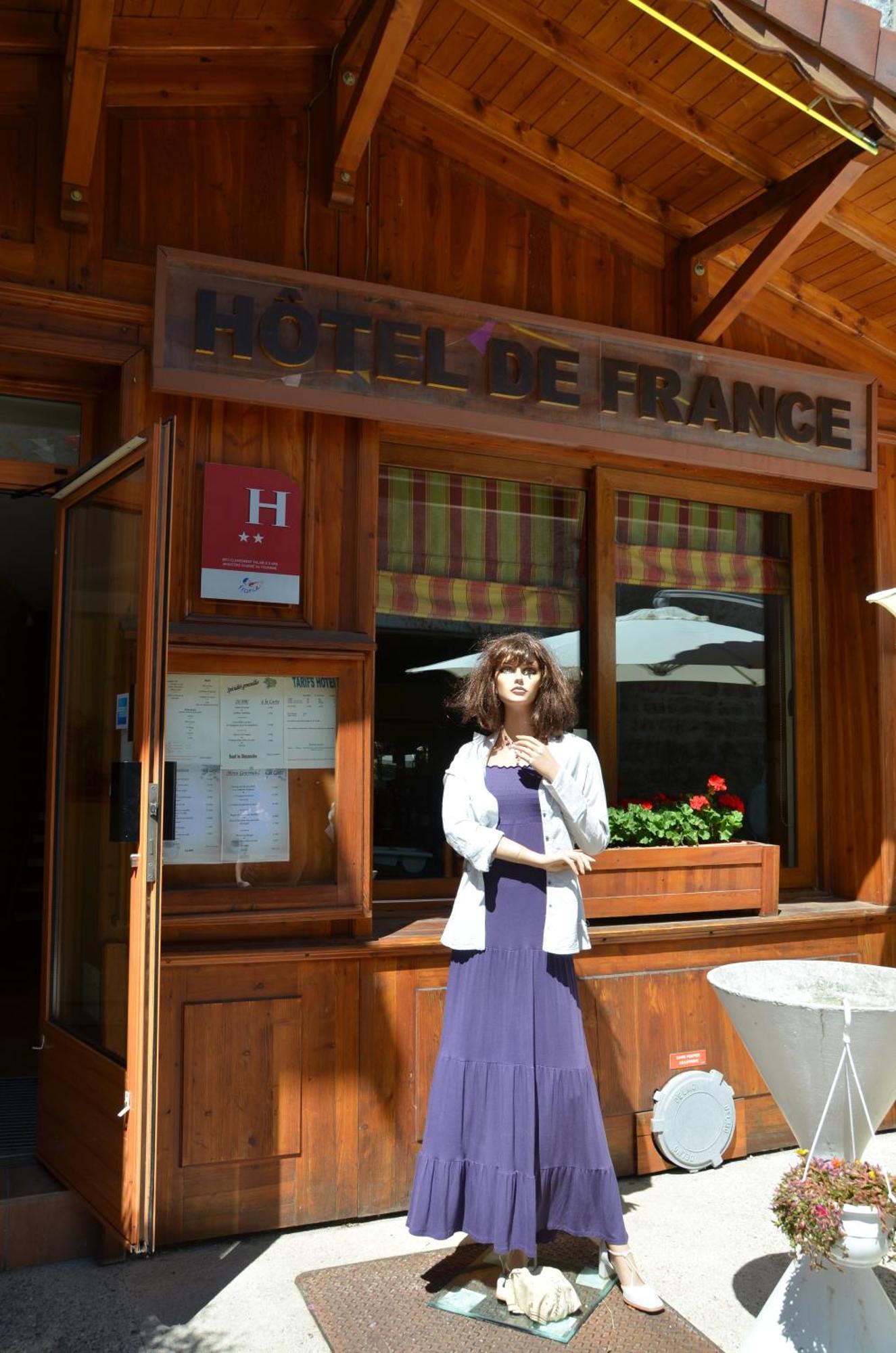 Hotel De France Le Bessat Exteriér fotografie